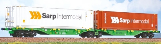 ACME 40492 - H0 - Containertragwagen Sarp Intermodal, MFD Rail, Ep. VI
